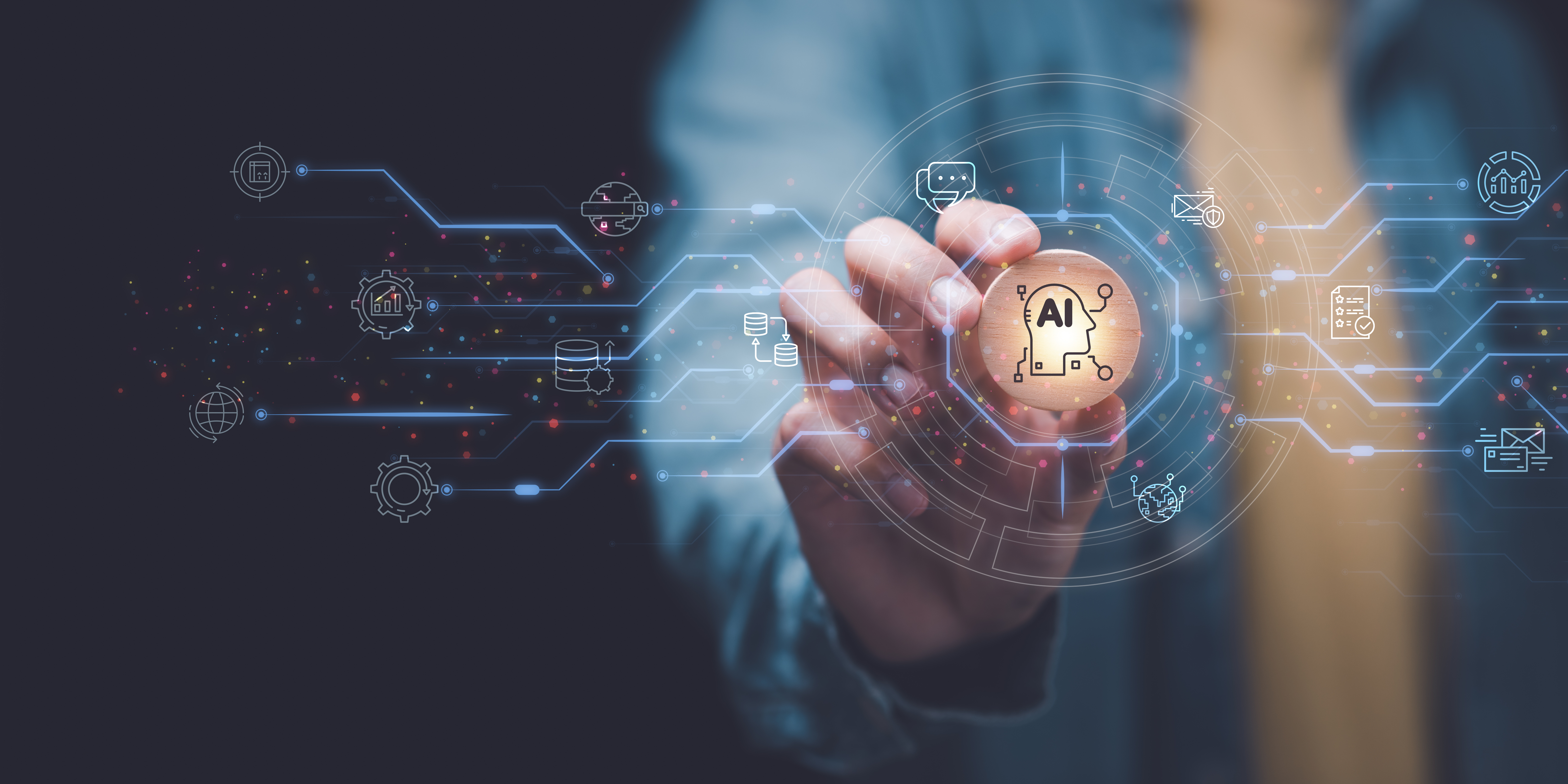 Navitsa AI innovation background illustrating advanced technology and smart solutions 